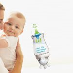 شیشه شیر 0+ ماه مانچکین munchkin latch ظرفیت 120 میلی لیتر