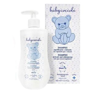 شامپو سر بی بی کوکول دو سایز 250 میل و 400 میل babycoccole