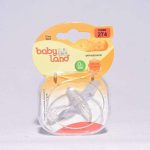 پستانک ارتودنسی تمام سیلیکون بی بی لند کد 274 babyland