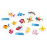 استیکر فومی حمام – (اقیانوس) تولو Bath Foam Stickers 50204