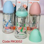 شیشه شیر رووکو 240 میل 6+ پیرکس rovco rk-3052
