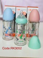 شیشه شیر رووکو 240 میل 6+ پیرکس rovco rk-3052