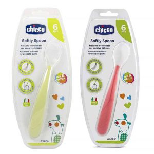 قاشق سر سیلیکون چیکو اورجینال chicco