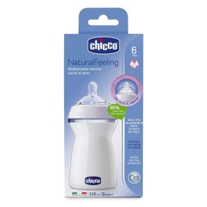 شيشه شيرهای نچرال چیکو 330 میل Natural feeling chicco
