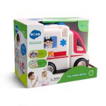 ماشین آمبولانس موزیکال هولی تویز huile toys کد NO.A9997