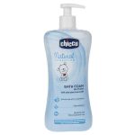 فوم حمام کودک چیکو 500 میلی لیتر Chicco Natural Sensation Baby Bath Foam 500ml