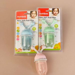 پستانک میوه خوری دسته طرح شاخک موم لاو 6108 MUMLOVE