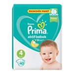 پوشک پریما پمپرز ترک سایز ۴  pampers prima