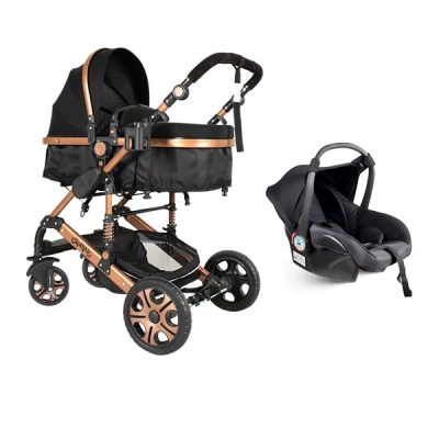 ست 2 تکه کالسکه و کریر اسپرینگ  Espring مدل اسپیدا spida