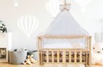 گهواره کنارمادری آنام مدل فرشته ابعاد 70*90 anaam
