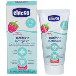 خمیر دندان چیکو chicco با طمع توت فرنگی