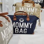 ساک لوازم طرح برزنتی مامی بگ برند کیو ضد مامی بگ QZ_MOMMY_BAG