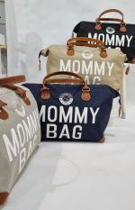 ساک لوازم طرح برزنتی مامی بگ برند کیو ضد مامی بگ QZ_MOMMY_BAG
