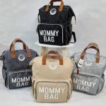 ساک لوازم کوله ای مدل ارتشی مامی بگ برند کیو ضد مامی بگ QZ_MOMMY_BAG