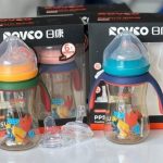 شیشه شیر سه کاره 270 میل (دارای سه سر مختلف) رووکو Rovco  کد 1047