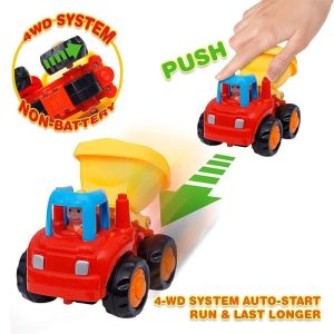 اسباب بازی نشكن ماشین راه سازی 326 cd هولی تویز Huile Toys