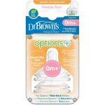 سر شیشه دهانه عریض دکتر براون در سایز مختلف Dr Brown's