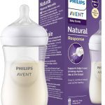 شیشه شیر طلقی 260 میل اونت avent جدید scy903/01
