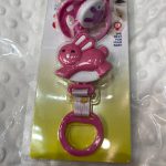 پستانک ارتودنسی و رنجیر بی بی لند سایز 0-6 ماه babyland کد 275
