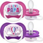 پستانک اونت مدل الترا ایر 6-12 بسته 2 عددی avent ultra air happy scf080/40