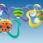 پستانگ ارتودنسی طرح دار 6-18 ماه نابی nuby 5807 mdsn