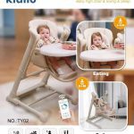 صندلی غذا تاب شو برقی مدل  TY02 برند کیدیلو kidilo (سه کاره)