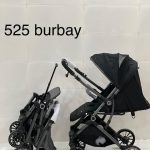 کالسکه مسافرتی چمدانی دسته دو طرفه مدل 525 برند بوربای BURBAY