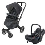 ست كالسكه و كرير مشکی کنکورد Cocnord Cosmic Black Neo and Air Safe Travel System CONA0983