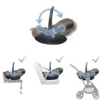 کریر مدل 2 Pebble Pro پبل پورو دو  ۳۶۰ درجه  مکسی کوزی maxi cosi - Image 4