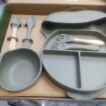 ست ظرف غذا سیلیکونی 7 تکه عروسکی خارجی