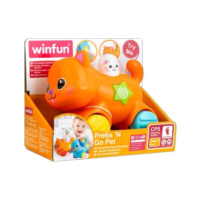 گربه چرخدار موزیکال winfun