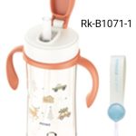 لیوان نی و دسته دار با بند رووکو ROVCO طرح ماشین و حیوانات با کد rk-b1071-1
