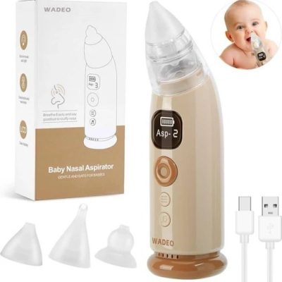 پوار بینی نوزاد و کودک برقی (شارژی) 9 سرعته موزیکال و چراغدار