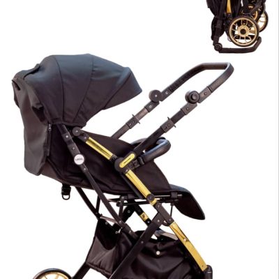 کالسکه تک بیبی استار مدل دسته دوطرفه BABY PRO 7