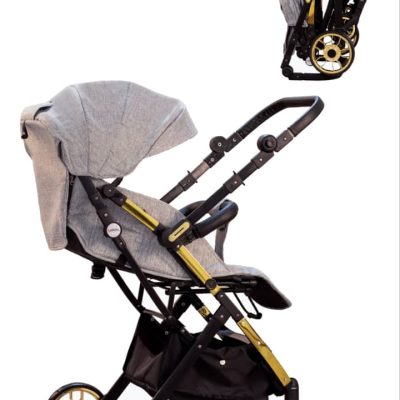 سرویس کالسکه بیبی استار مدل دسته دو طرفه BABY PRO 7