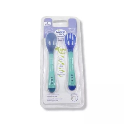 قاشق و چنگال حساس به حرارت U204 وی کر weecare