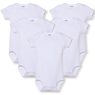 بادی استین کوتاه زیر دکمه دار سایز 3-6 ماه کارترز لاوی carter's love اورجینال