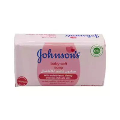 صابون جانسون صورتی کرم مرطوب کننده JOHNSONS