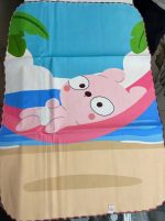 زیر انداز یک مخمل طرحدار ضد آبی بست بیبی best baby - Image 6
