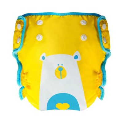 شورت آموزش وی کر مدل دکمه دار طرح خرس  weecare