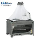 تخت و پارک کنار بازشو و یک گهواره شو کیدیلو kidilo مدل T704L - Image 6