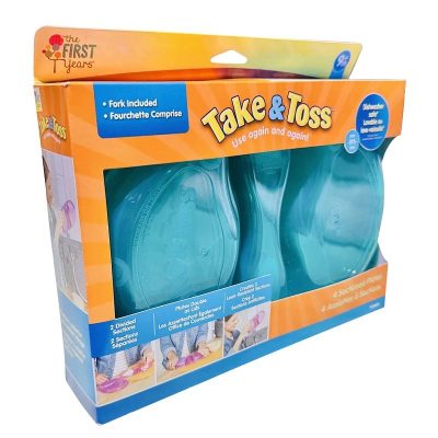 ظرف غذای کودک فرست یرز مدل Take and Toss مجموعه 4 عددی  The Frist Years