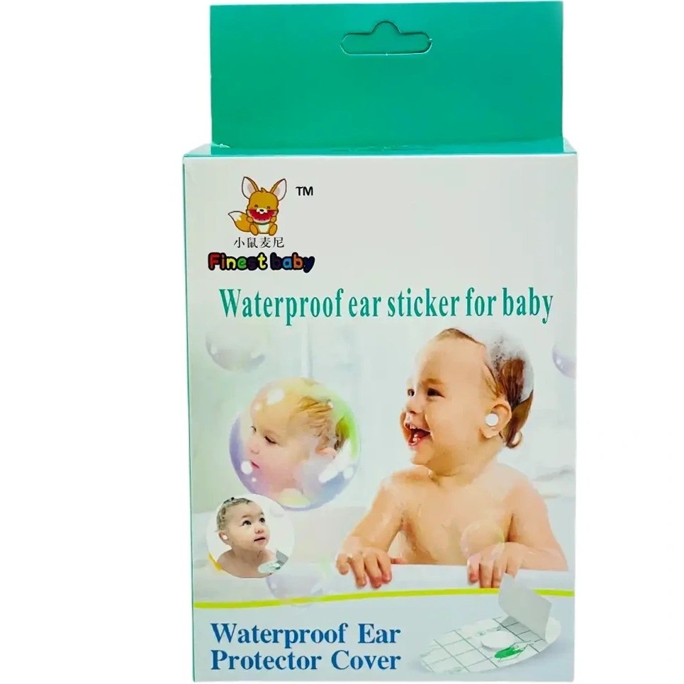 1 (3) چسب گوش حمام 60 عددی برند Finest Baby - Image 1