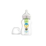 شیشه شیر طلقی 330 میل آپشن پلاس عریض طرح   بالن کتر براونز wb11002-spx Dr Browns