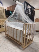 گهواره کنار مادر مدل فرشته  ابعداد 60*90 برند دیوانکو Divanco چوب پلای‌وود - Image 2