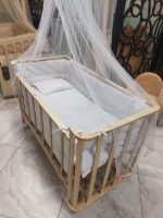 گهواره کنار مادر مدل فرشته  ابعداد 60*90 برند دیوانکو Divanco چوب پلای‌وود - Image 4