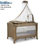 تخت و پارک کنار بازشو و یک گهواره شو کیدیلو kidilo مدل T705L - Image 5