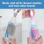 برس شیشه شور سیلیکونی دکتر براونز طوسی dr browns   کد ac141 - Image 11