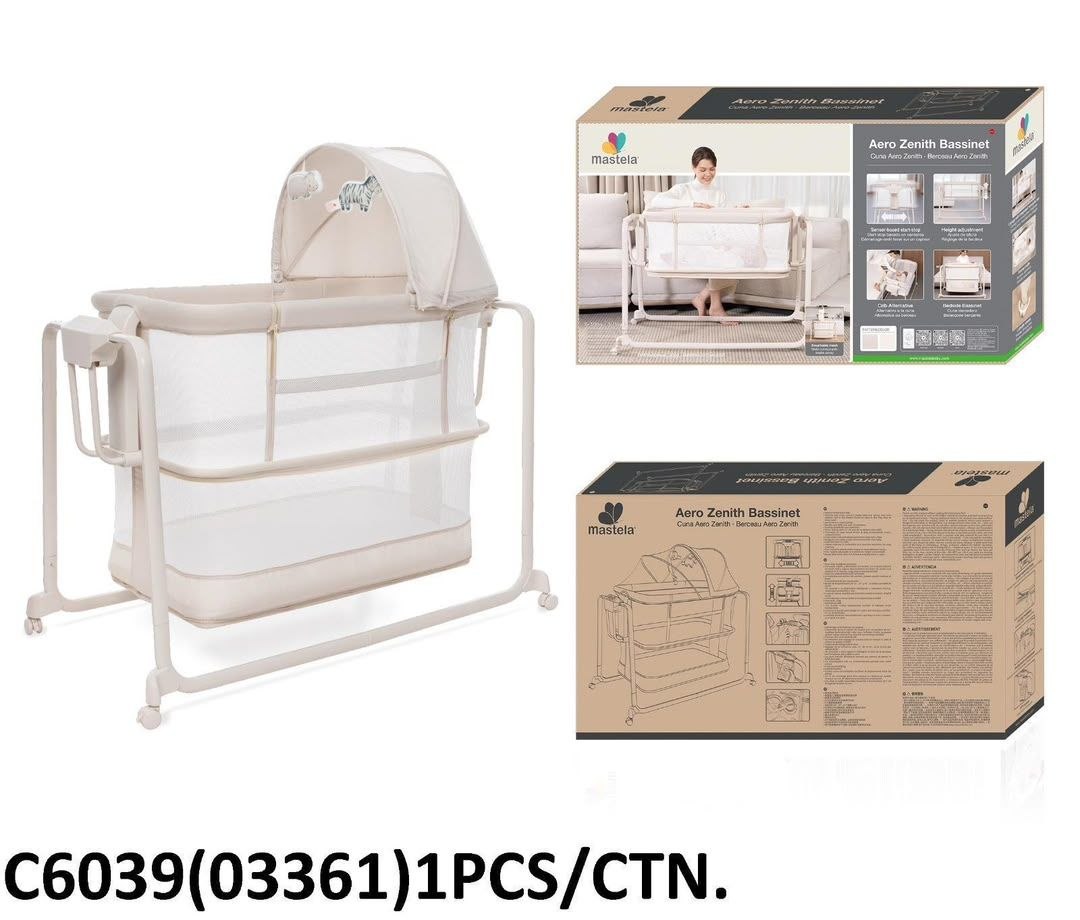 تخت و گهواره برقی کنار با شو ماستلا کد C6039 (03361-03363)