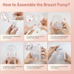 شیردوش برقی پرتابل پوشیدنی قابل حمل مدل MY-376 - Image 21